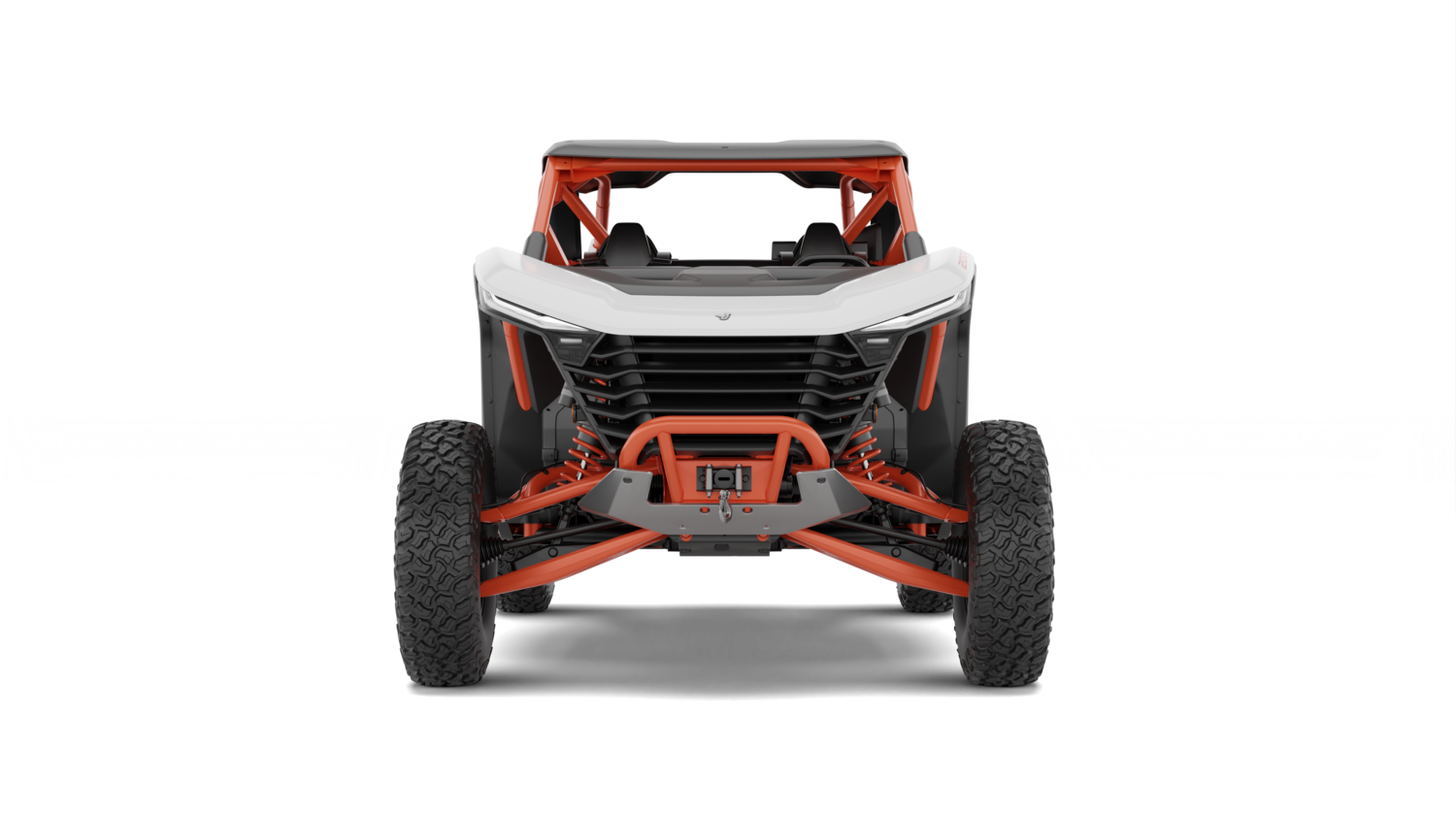 Segway Super Villain SX20T 2000cc Turbo Side-by-Side Schwarz Orange dreiviertel links — ATV Nation