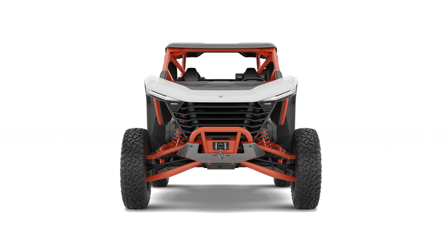 Segway Super Villain SX20T 2000cc Turbo Side-by-Side Schwarz Orange dreiviertel links — ATV Nation