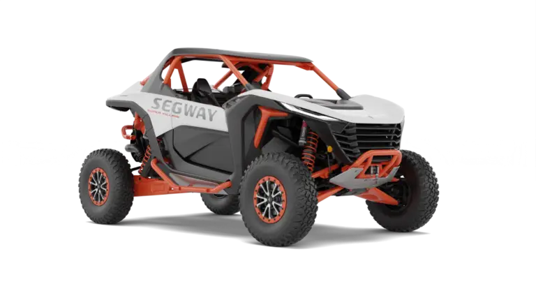 Segway Super Villain SX20T 2000cc Turbo Side-by-Side Silber Orange seite links — ATV Nation