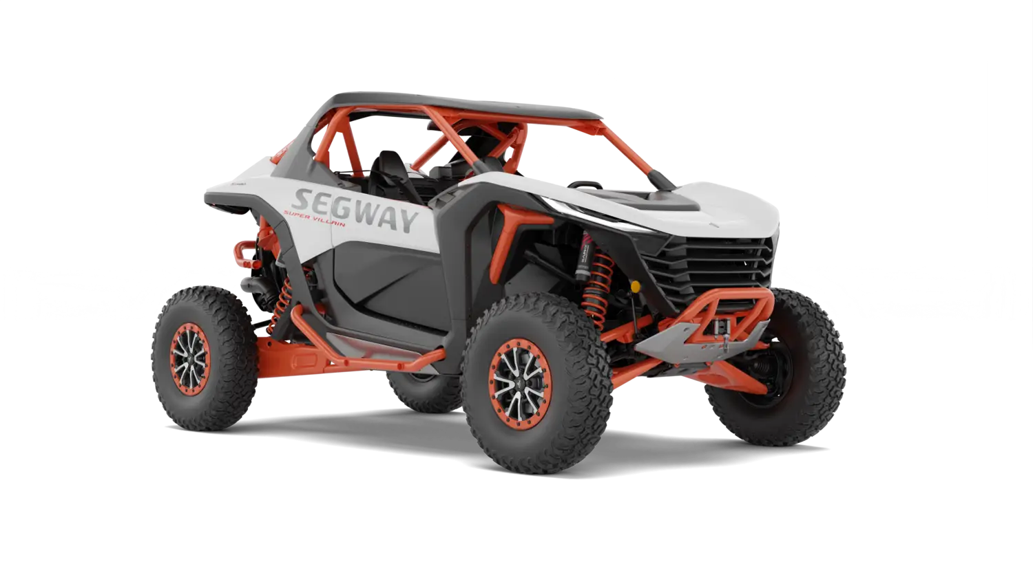 Segway Super Villain SX20T 2000cc Turbo Side-by-Side Silber Orange seite links — ATV Nation