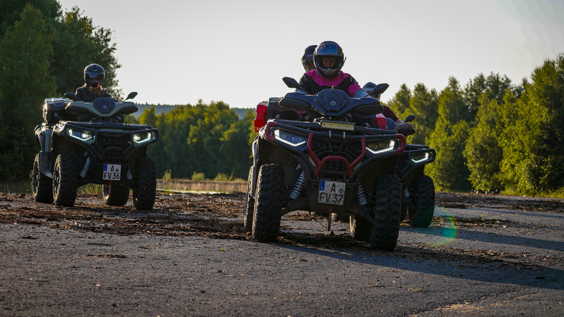Loncin XWolf 1000L (T3b ABS) – Duo Abendlicht Böhmen-Etappe | Loncin ATV Action bei Brunner ATV Nation Augsburg