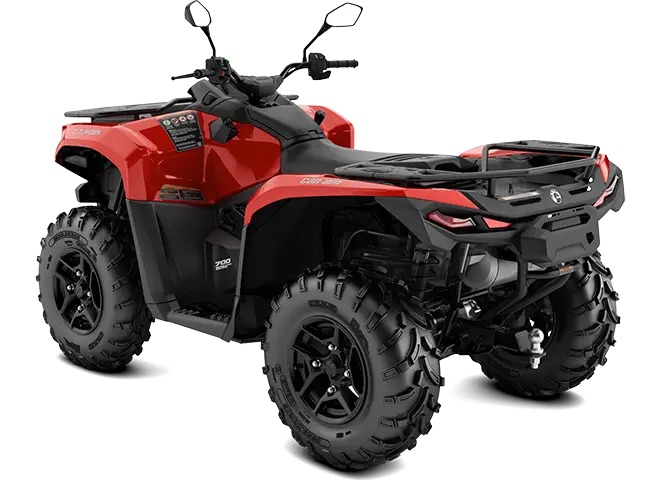 Can-Am Outlander DPS T ABS 700 – 3/4 Heckansicht | Can-Am ATV bei Brunner Augsburg