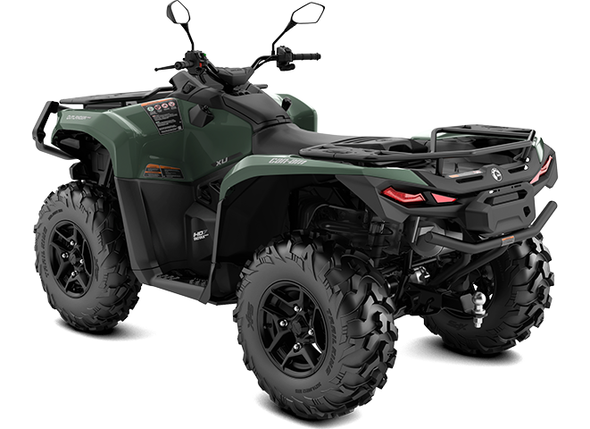 Can-Am Outlander PRO XU HD7 T ABS – 3/4 Heckansicht | Can-Am ATV bei Brunner Augsburg