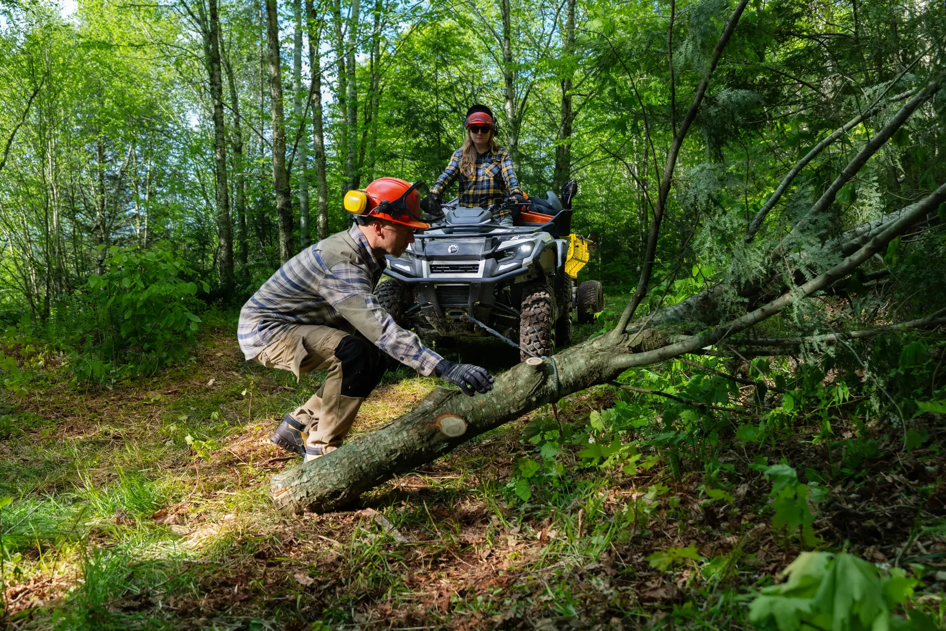 Can-Am Outlander Electric im Einsatz — ATV von Can-Am bei Brunner ATV Nation Augsburg