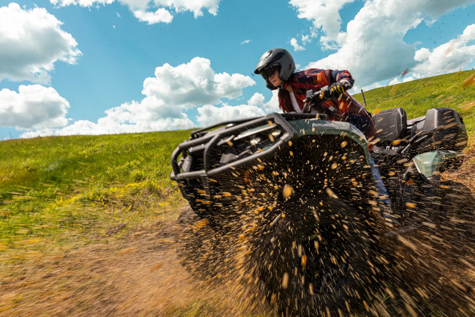 Can-Am Outlander PRO XU HD7 T im Einsatz — ATV von Can-Am bei Brunner ATV Nation Augsburg