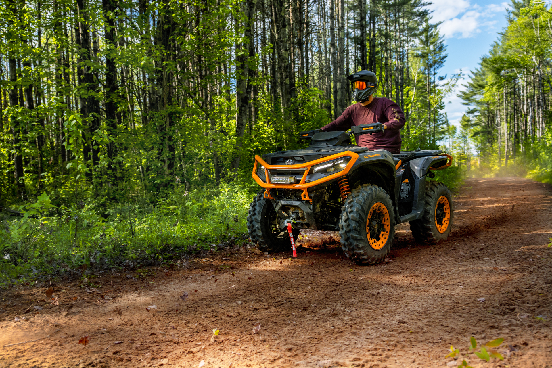 Can-Am Outlander XT-P T ABS 1000R im Einsatz — ATV von Can-Am bei Brunner ATV Nation Augsburg