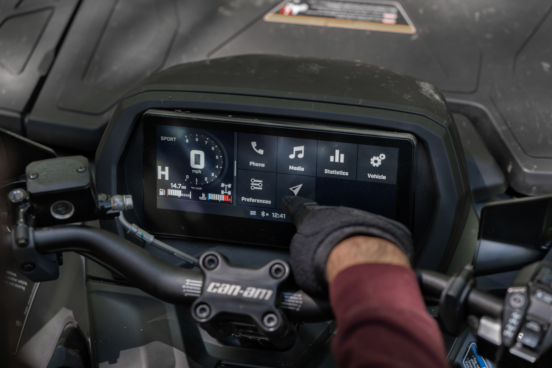 Can-Am Outlander XT-P T ABS 1000R – Connectivity-Detail | Can-Am ATV bei Brunner Augsburg